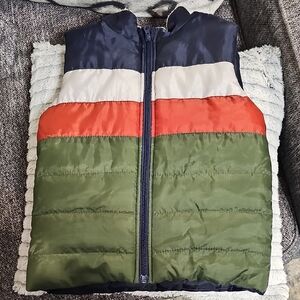 Colorful Kids Puffer Vest